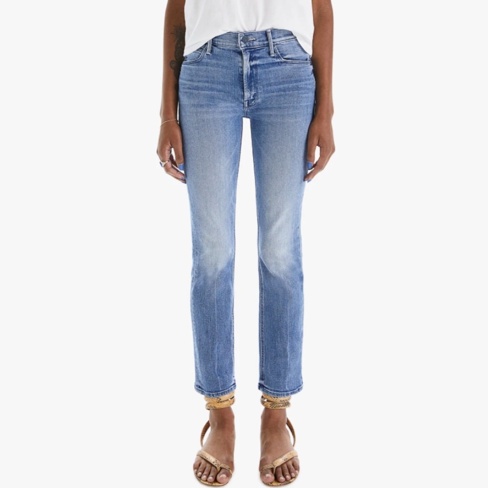 MOTHER Mid Rise Dazzler Ankle